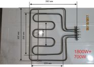 Тэн для электродуховки универсальный ARDO 1800 Вт + 700 Вт.
