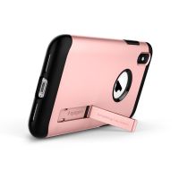 Чехол Spigen Slim Armor для iPhone X розовое золото