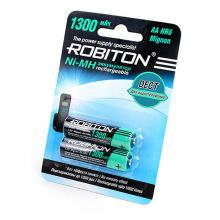 Аккумулятор AA "Robiton" 1300 mAh 1.2v