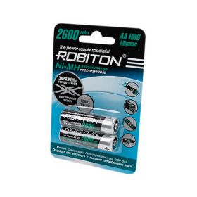 Аккумулятор AA "Robiton" 2600 mAh 1.2v