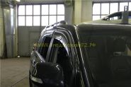 Дефлекторы окон (ветровики) широкие для Toyota Land Cruiser Prado 150