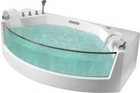 Стеклянная ванна Gemy G9079 200x105 схема 1
