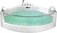 Стеклянная ванна Gemy G9080 150x150 схема 1