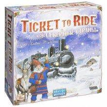 Игра Билет на поезд Северные страны (Ticket to Ride)