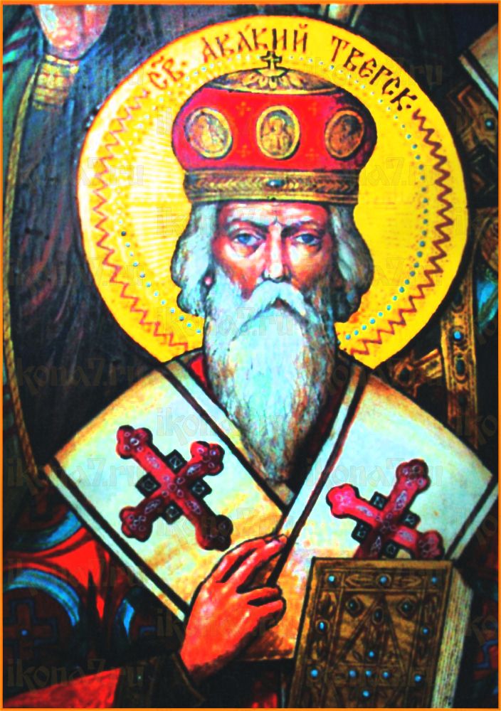 Акакий Тверской (рукописная икона)