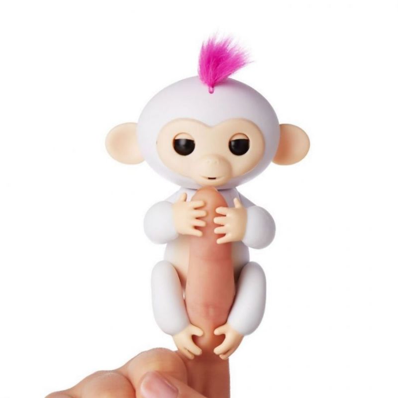 Интерактивная Обезьянка Baby Monkey, Цвет Белый