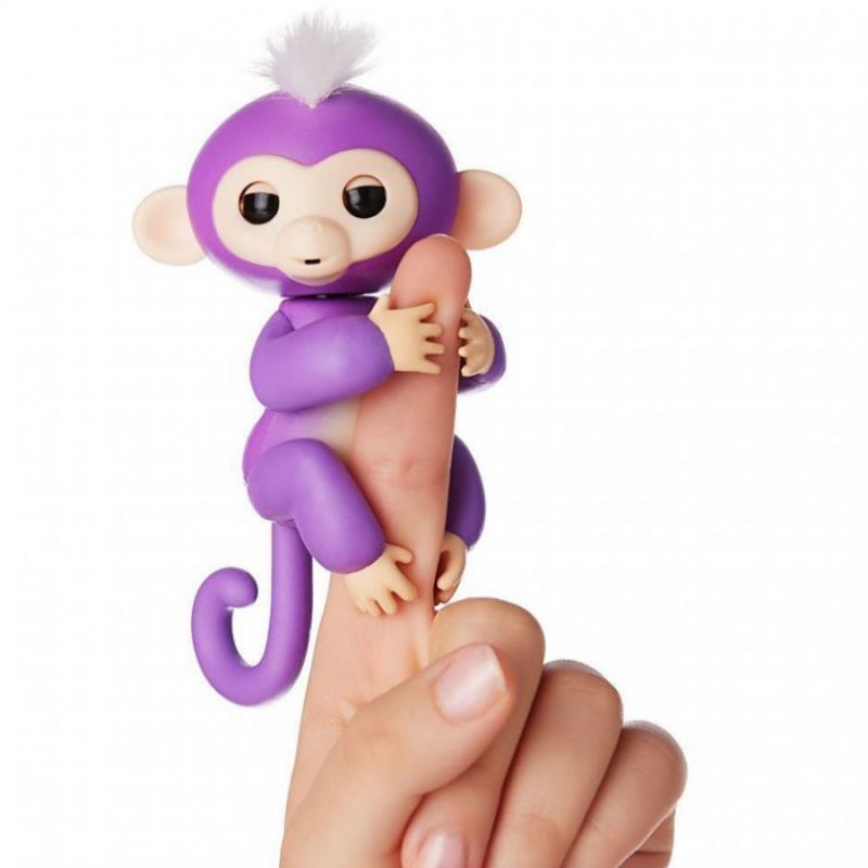 Интерактивная Обезьянка Baby Monkey, Цвет Фиолетовый