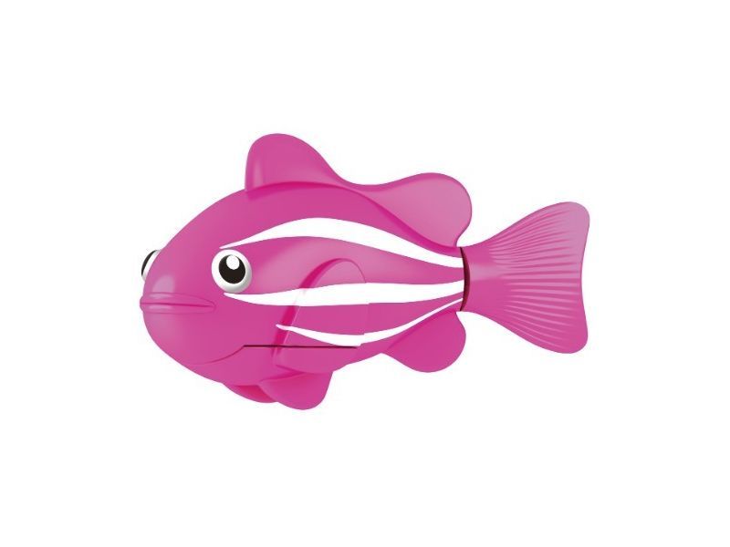 Роборыбка (Robo Fish) Клоун Интерактивная Игрушка, Цвет Розовый