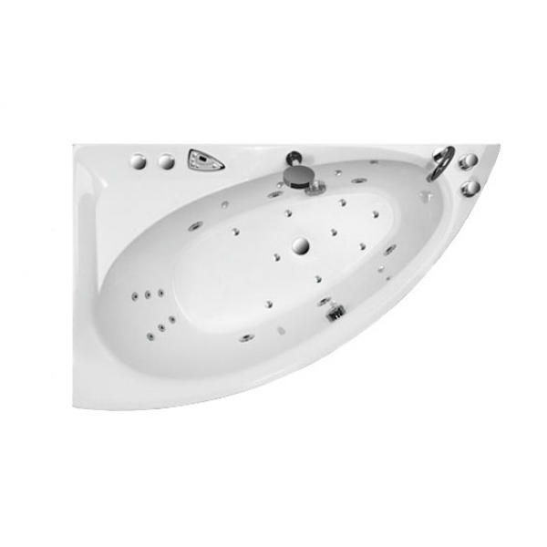 Гидромассажная ванна с подсветкой Balteco Idea 16 160x95 схема 1