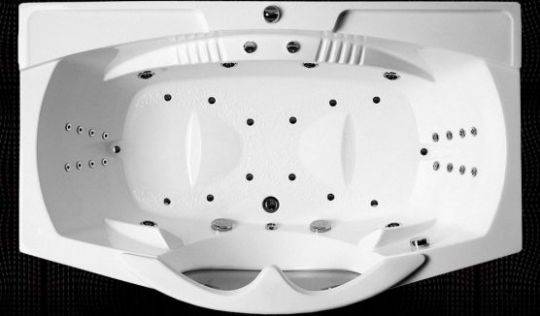 Гидромассажная ванна Balteco Quatro Maxi Lumina 190x116 схема 1
