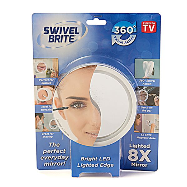 Зеркало С Увеличением И Подсветкой Swivel Brite