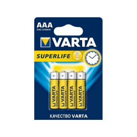 Солевая батарейка ААА/R03 "Varta" 1.5v 4 шт