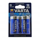 Алкалиновая батарейка D/LR20 "Varta" 1.5v 2 шт