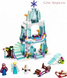 Конструктор Lari Ice Enchanted Ледяной замок Эльзы 10435 (41062) 297 дет