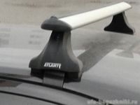 Багажник на крышу Skoda Octavia A5, Атлант, крыловидные дуги, опора Е