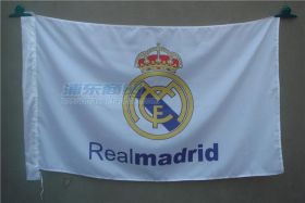Флаг большой Реал Мадрид 90х150 см