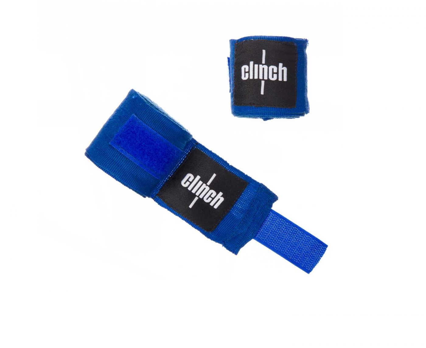 Бинты боксерские эластичные Clinch Boxing Crepe Bandage Punch синие, 3.50м, C139