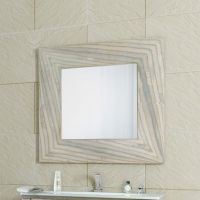Зеркало в ванную Aqwella Папирус вуд 100х100 схема 2