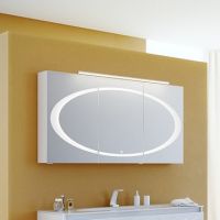 Зеркало-шкаф с подсветкой Aqwella Дюна 120х70 схема 3
