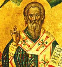 Мануил Адрианопольский (рукописная икона)