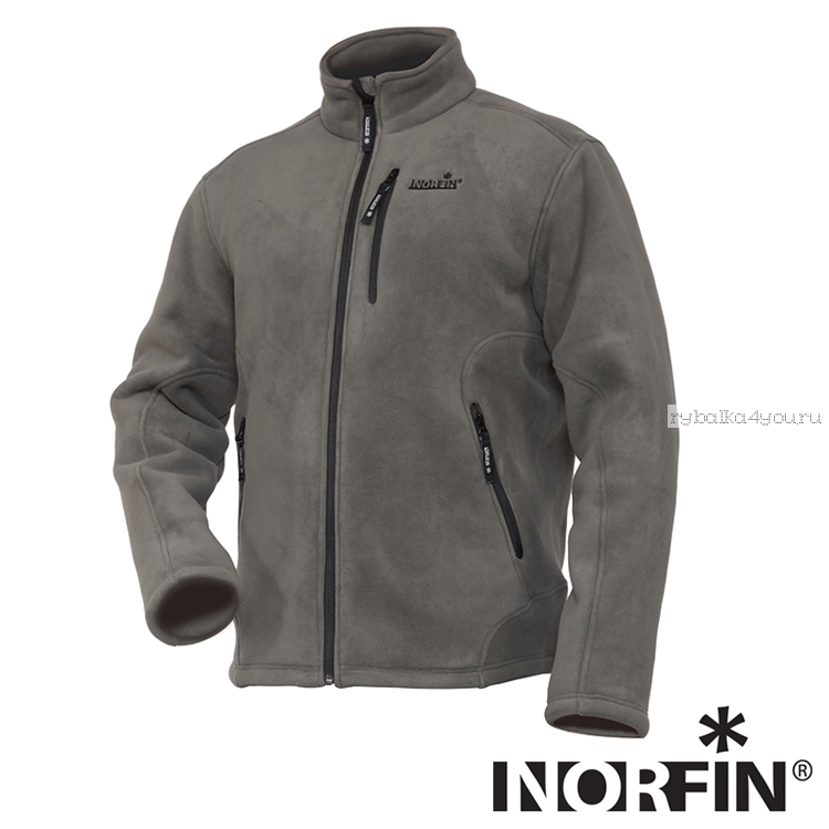 Куртка флисовая Norfin North Grey