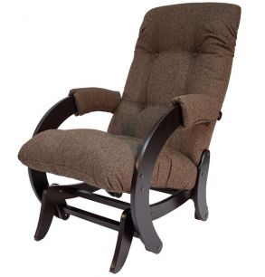 Кресло- гляйдер Модель 68 (венге/ Мальта -15) Ткань