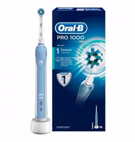 Электрическая зубная щетка Braun Oral-B PRO 1000 (D20.523.1)