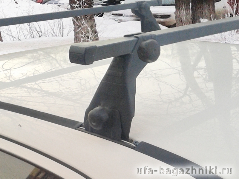 Багажник на крышу Opel Astra G, Атлант (Россия) - стальные дуги