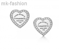 Серьги Tiffany&Co heart tag