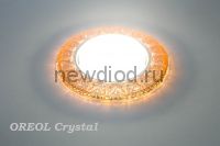 Точечный Светильник OREOL Crystal GX112-T 125/80mm Под Лампу GX53 H4 Бронза