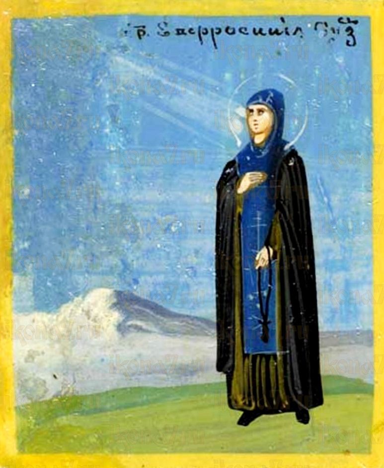 Икона Евфросиния Суздальская (копия старинной)