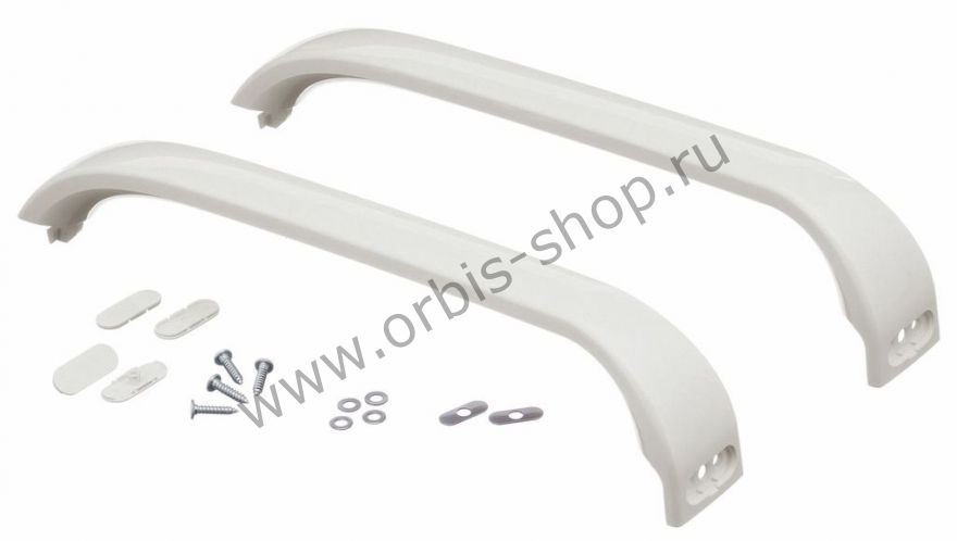 Ручки для холодильника Bosch, белые, набор 00369542 с крепежом