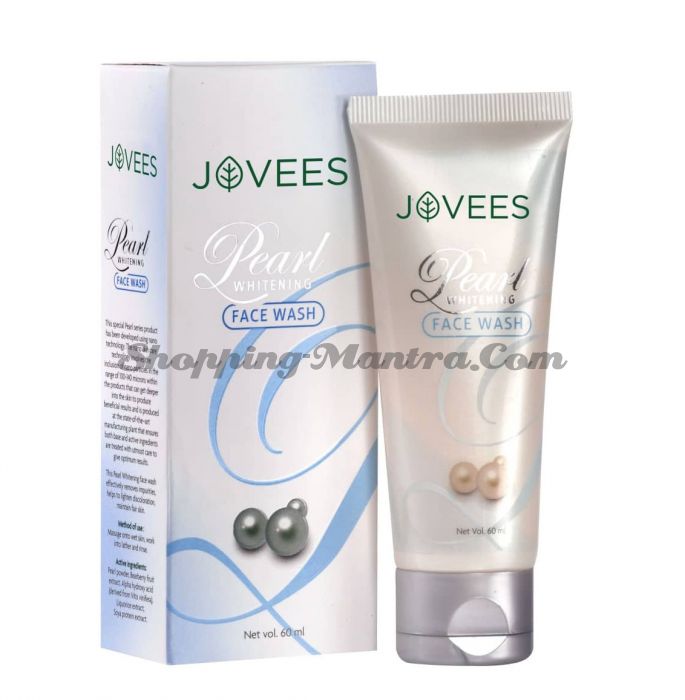 Отбеливающий гель для умывания Жемчуг Джовис | Jovees Pearl Whitening Face Wash