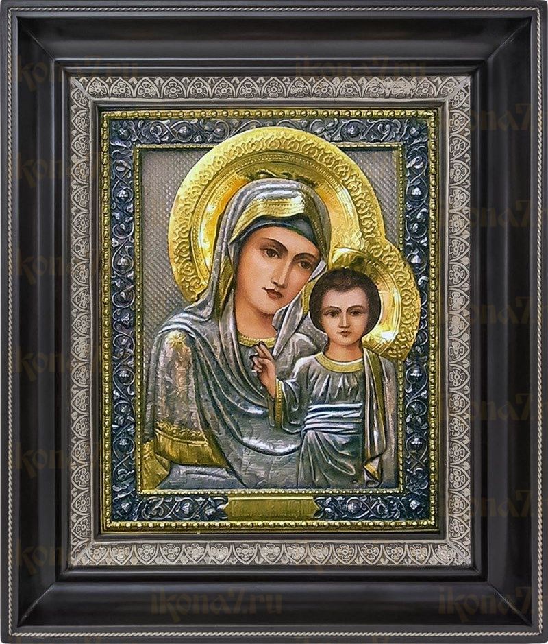 Казанская икона БМ (27х31), серебро
