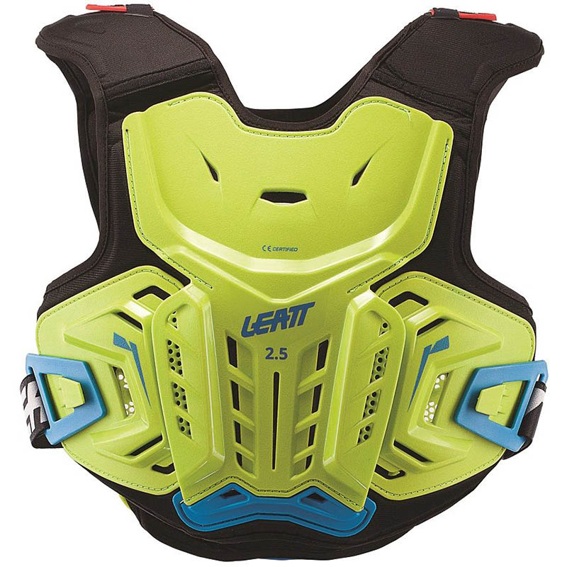 Leatt Chest Protector 2.5 Junior Lime/Blue защитный жилет подростковый