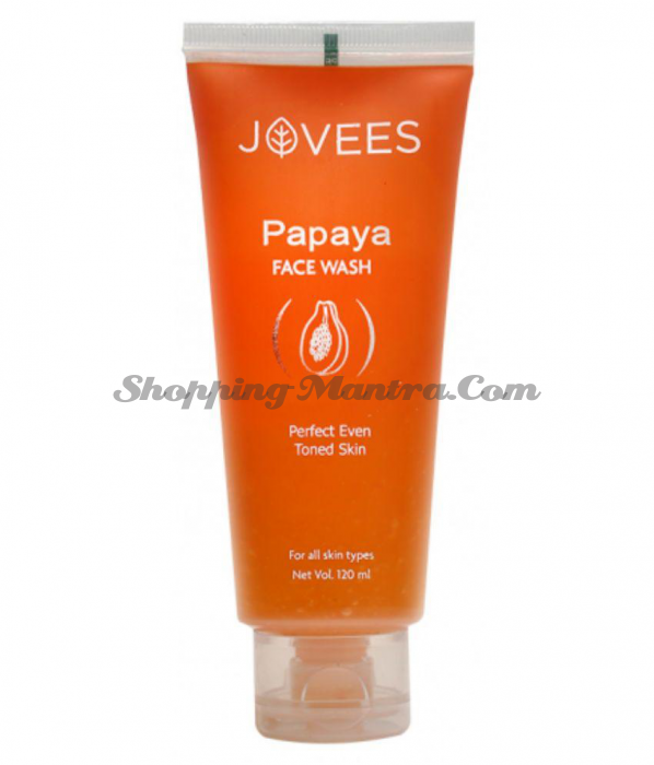 Гель для умывания Папайя Джовис | Jovees Natural Papaya Face Wash