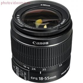 Арендовать Объектив Canon Zoom Lens Canon EF-S 18-55mm f/3.5-5.6 IS II
