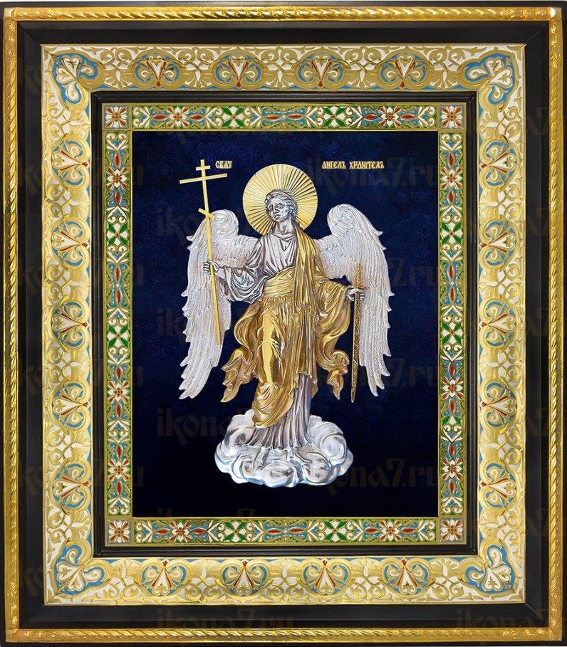 Ангел Хранитель (40х45), серебро