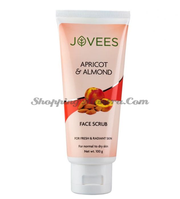 Скраб для лица Абрикос&Миндаль Джовис | Jovees Facial Scrub Apricot&Almond