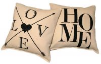 Комплект декоративных подушек "Любимый дом"