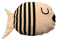 Декоративная подушка "Рыбка в полоску"