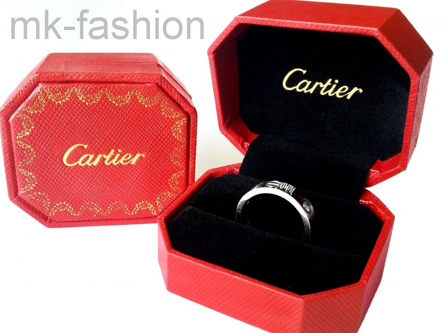 Коробка Cartier для колец или сережек