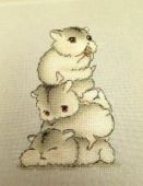 Cross stitch pattern "Hamsters".