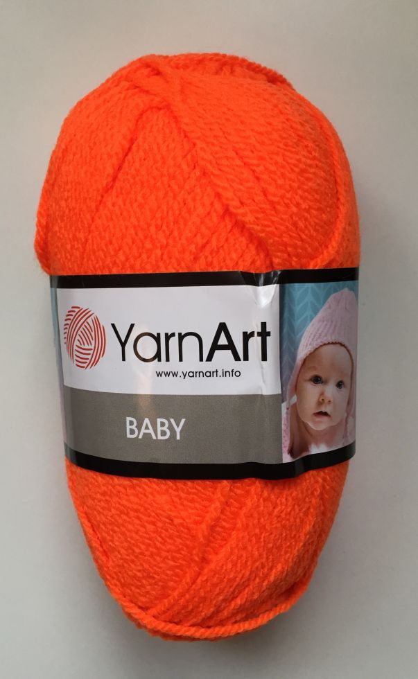 Baby (Yarnart) 8279-оранжевый