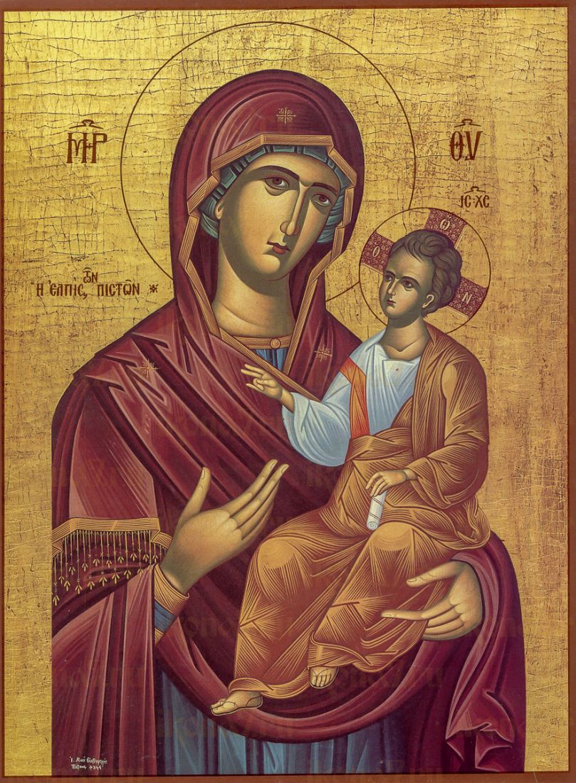 Григориатская икона Божией Матери (копия старинной)