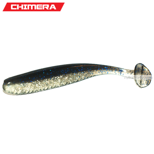 Мягкие приманки Chimera Hitcher Shad 4''  цвет: S102 / упаковка 6 шт / 10,16 см
