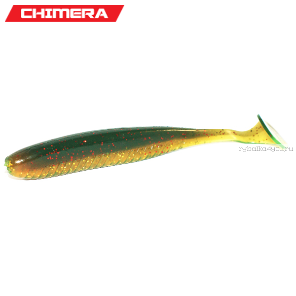 Мягкие приманки Chimera Hitcher Shad 4''  цвет: S131 / упаковка 6 шт / 10,16 см