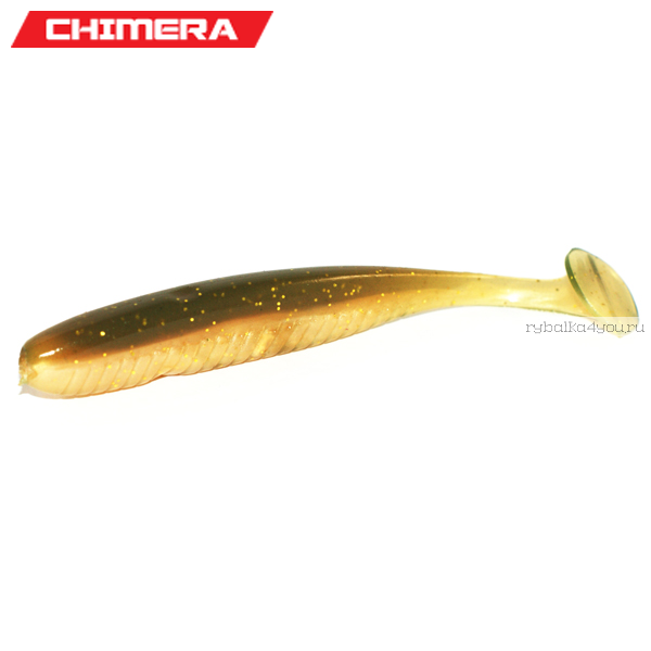 Мягкие приманки Chimera Hitcher Shad 4''  цвет: S130 / упаковка 6 шт / 10,16 см