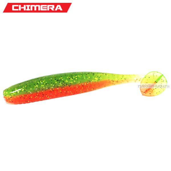Мягкие приманки Chimera Hitcher Shad 4''  цвет: S132 / упаковка 6 шт / 10,16 см