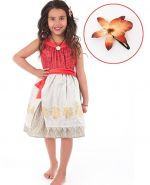 Платье сарафан "Моана" полинезийская принцесса 3-5 лет